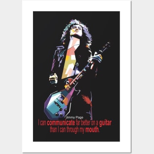 Guitarist Quote Posters and Art